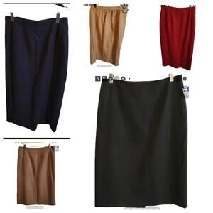 Pendleton/Michele- Women's Pencil wool skirt bundle- 5 in total- size 8 and 10